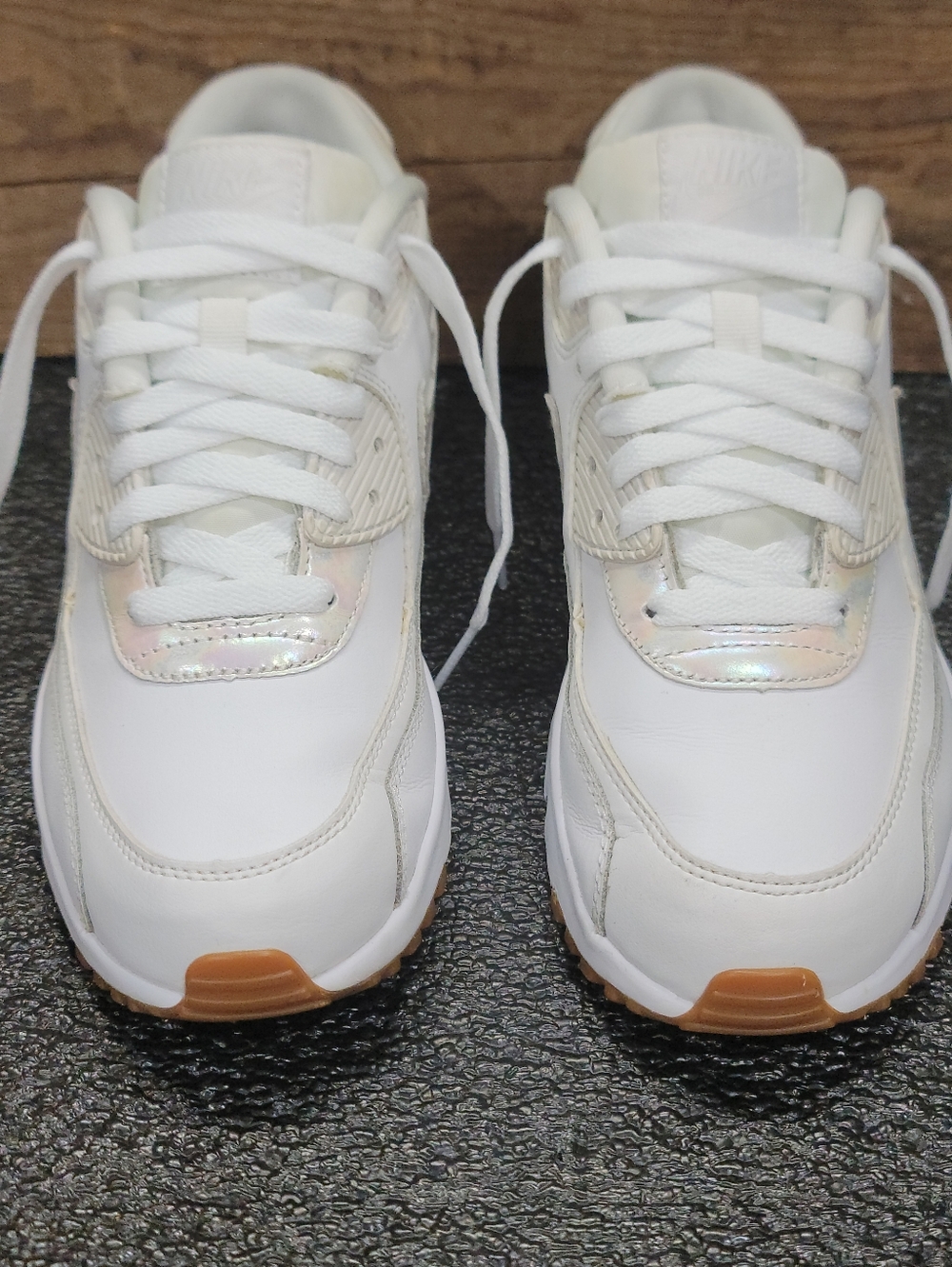 Nike Air Max 90 SE (special edition)  Pearlescent Shimmer Gum. Wmns 8 - Picture 6 of 15